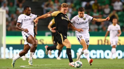 Viktor Đekereš (Sporting) na meču sa Famalikaom